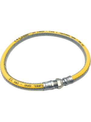 Mayf 75CM Flex Doğalgaz Hortumu Çelik Örgülü (5332)