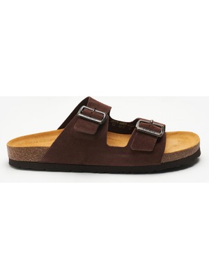   Erkek Terlik 19B5 Frau Leather