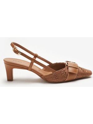   Kadın Topuklu / Stiletto 81F2 Frau Raffıa Slıngbacks Wıth Buckle
