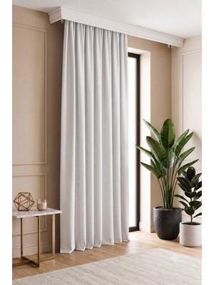 Miabella Home Mr.stock Blackout Işık Geçirmez Güneşlik Fon Perde Tek Kanat  - 12189