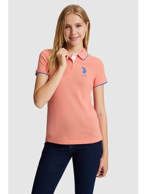 U.s. Polo Assn. Kadın Mercan Tişört 50334010-VR204