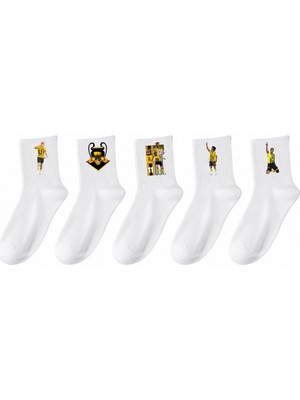 Rabona Fashion Yellow Wall Legacy 10'lu Futbol Çorap Seti