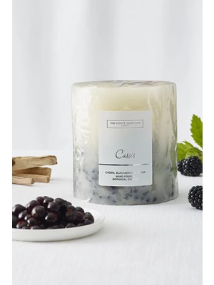 The White Company Cassis Botanik Kokulu Orta Boy Mum 725 G
