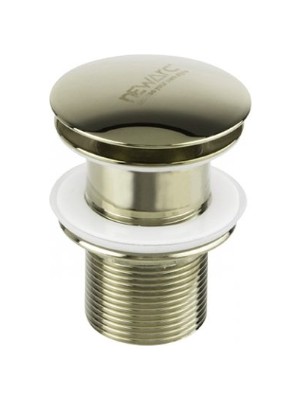 Newarc Sifon Üst Basmalı Takım Deliksiz(Bronz)