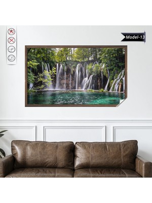 Akıllı Kağıt Statik Tutunma Özellikli Tablo - Poster Manzara (Model-13)