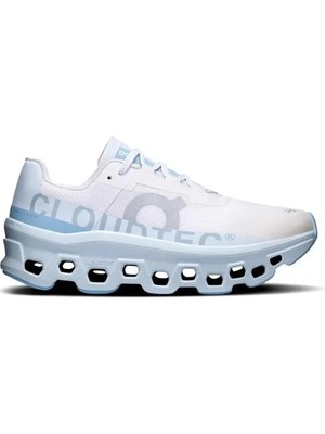 On Cloudmonster 6197653 Kadın Spor Ayakkabı Beyaz Mavi