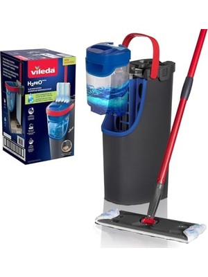 H2PRO%100 Kirli ve Temiz Suyu Ayıran Temizlik Seti & Mikrofiber Mop