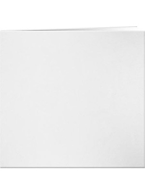 Mb-10 Post Bound Deri Kapaklı Hatıra Kitabı, 30.5X30.5 Cm, Beyaz