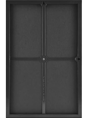 Mcs 11, 43 cm Format Çerçeve, Siyah, Plastik, Siyah, 28.447999999999997 x 1.524 x 43.687999999999995 cm