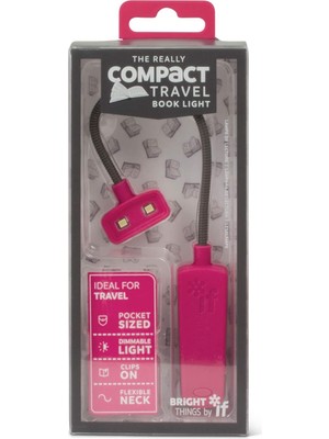 The Compact Travel Book Light - Pink