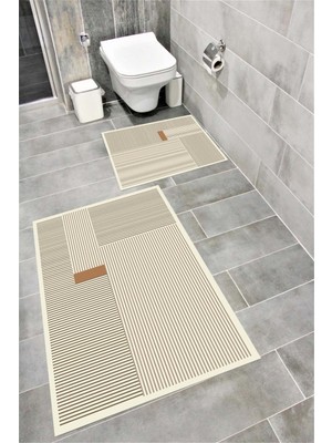 Empressco Yumuşak Kaymaz Tabanlı Sünger Dolgulu Banyo Paspası