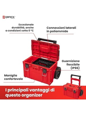 System Cart Red UHD Takım Çantası