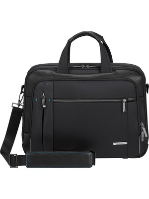 Samsonite Siyah Spectrolite 3.0 - Körüklü Laptop Çantası 15.6"