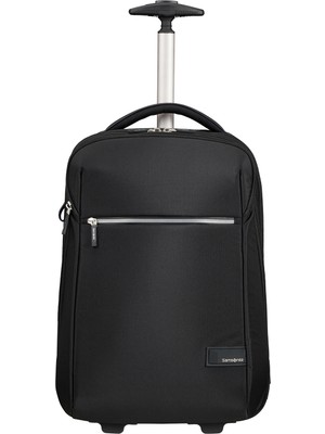 Samsonite Siyah Litepoint - 2 Tekerlekli Laptop Sırt Çantası 17.3"