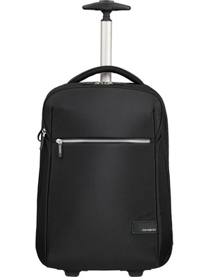Samsonite Siyah Litepoint - 2 Tekerlekli Laptop Sırt Çantası 17.3"
