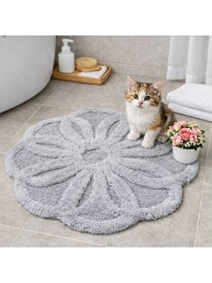 Empressco Yuvarlak Daisy Paspas 100X100 Cm, Şık ve Dayanıklı Ev Dekoru