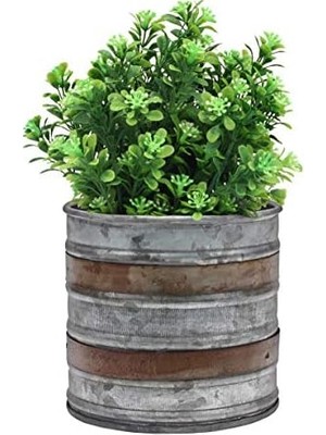 Aged Galvanizli Konteyner Rost Detaylar ile