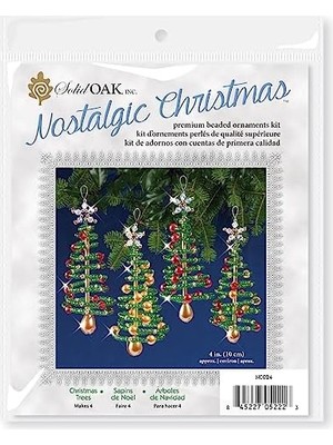 Solıd Oak Boncuklu Süs Kiti, Ağacı 4 Yapar