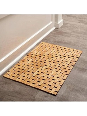 Empressco Bambu Banyo Paspası 80X50 Cm, Kaydırmaz ve Şık Tasarım