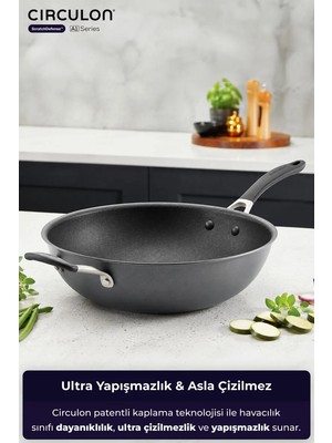 Circulon 34 cm Wok Tava