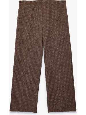 Koton Bürümcük Kumaş Geniş Paça Pantolon