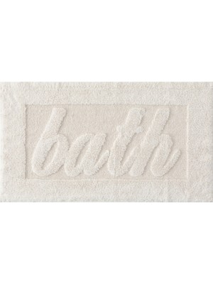 Empressco Krem Banyo Paspası 60X100 Cm, Şık ve Dayanıklı, Rahat Kullanım Sağlar