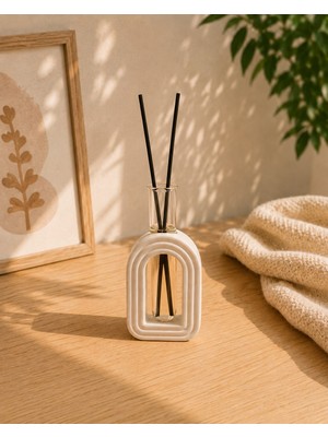 Masalsı Concept Modern Taş Tozu Kemer Tasarımlı Çubuklu  Oda Kokusu ve 2 Bambu Çubuk Dahildir