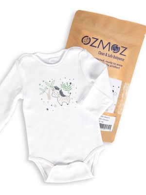 OZMOZ Clean&safe Organik Steril Temizlenmiş Unisex Bebek Body