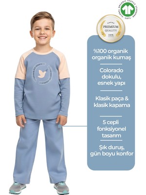 OZMOZ Organik Colorado Klasik Kışlık Erkek Çocuk Pantolon