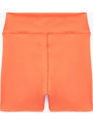 Koton Yüksek Bel Slim Fit Dikişli Spor Biker Tayt