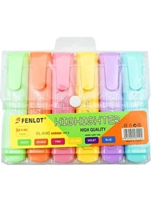 Ecoflex Fosforlu Kalem Neon