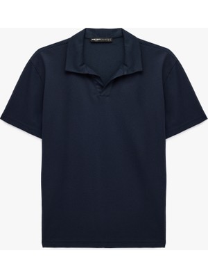 Koton Regular Fit Kısa Kollu Pike Kumaş Pamuklu Polo Yaka Tişört