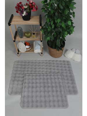 Empressco Yumuşak ve Kaymaz Peluş Banyo Paspası, Modern ve Şık Tasarım