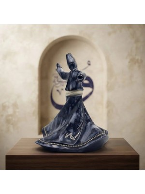 Mevlana Bazaar Semazen Dekoratif Biblo 22 cm