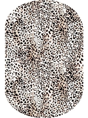 Empressco Şık Leopar Desenli 2'li Banyo Paspası Seti, 50X60CM ve 60X100CM