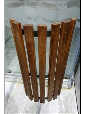 Empressco Şık Ahşap Banyo Paspası, Rahat ve Dayanıklı Tasarım