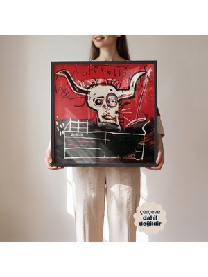 Persona Istanbul Jean-Michel Basquiat "cabra, 1981-82" - Sanat Posteri (Çerçevesiz)