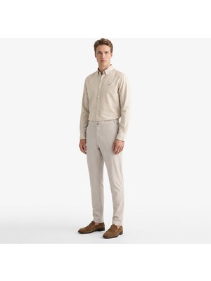 Gant Erkek Bej Regular Fit Smart Jogger Pantolon