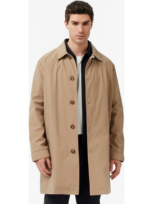 Nautica Erkek Bej Regular Fit Su Itici Ceket