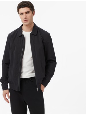 Nautica Erkek Siyah Regular Fit Ceket