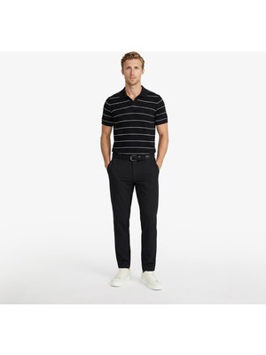 Nautica Erkek Siyah Slim Fit Su Itici Pantolon