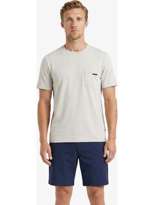 Nautica Erkek Gri Regular Fit T-Shirt