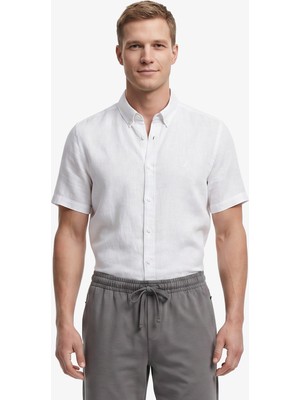 Nautica Regular Fit Erkek Gri Gömlek