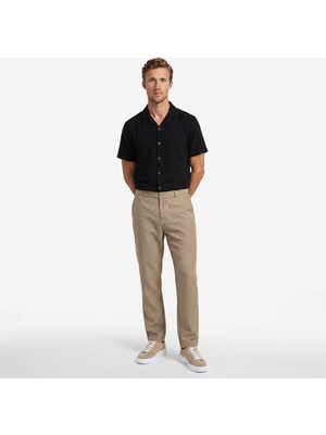 Nautica Erkek Kahverengi Regular Fit Pantolon