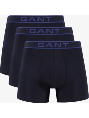 Gant Erkek Lacivert Düz Boxer
