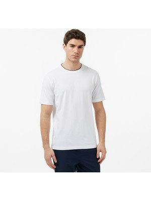 Nautica Erkek Beyaz Regular Fit T-Shirt