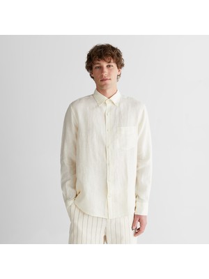 Gant Erkek Beyaz Regular Fit Gömlek