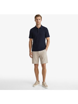 Nautica Erkek Bej Regular Fit Şort