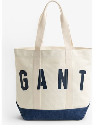 Gant Unisex Krem Çanta
