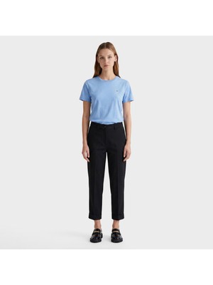 Gant Kadın Siyah Regular Fit Pantolon